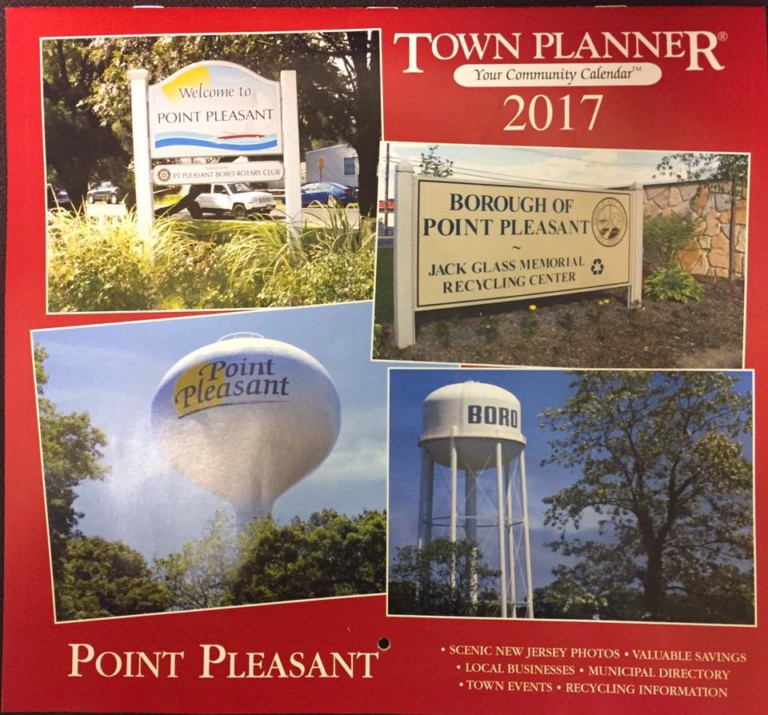 2017 Point Pleasant Calendar/Planner Now Available Borough of Point