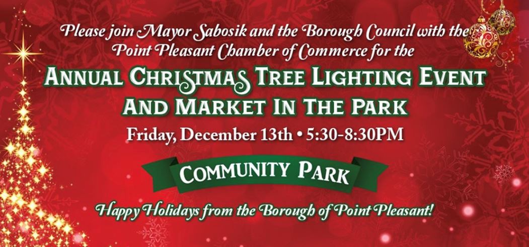 Tree Lighting & Market in the Park - Borough of Point Pleasant